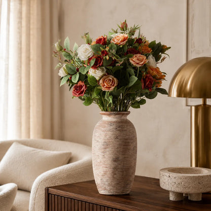 Vasemuse Rustic Farmhouse Tall Ceramic Vase